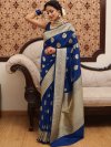 Malay By Aab Art Silk Jacquard Border Saree 
